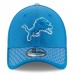 Men's Detroit Lions New Era Blue 2017 Sideline Official 39THIRTY Flex Hat 2748791